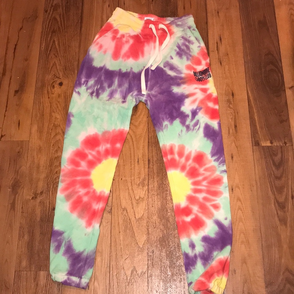 BILLIONAIRE BOYS CLUB TIE DYE SWEATPANTS